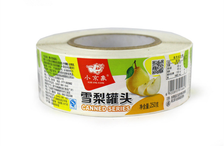 食品玻璃瓶贴不干胶标签
