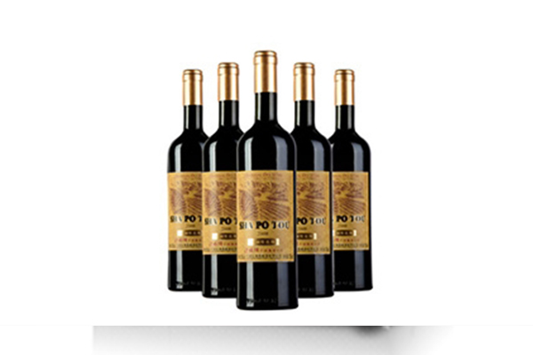 优质葡萄酒的标签